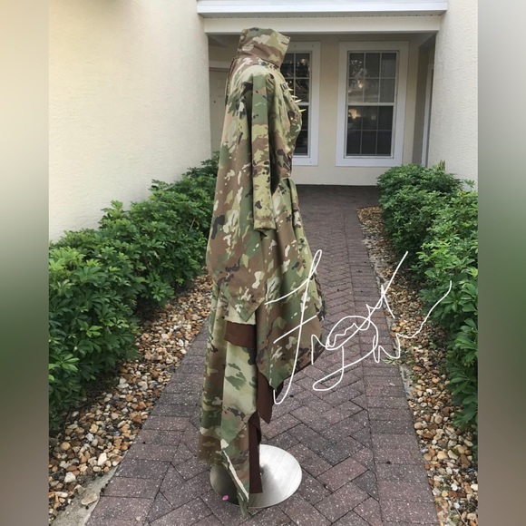 CUSTOM HANDMADE FANCY BY FRANCESCA WATSON MILITARY UNITED STATES ARMY DRESS S - Picture 3 of 4